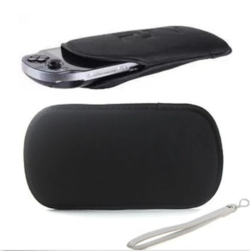 Anti-shock Soft Cover Carry Case Bag Pouch For Sony PS Vita 1000 PSV 2000 GamePad Case Black Carry Bag Shell
