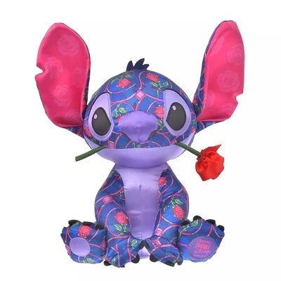 Original Disney Cartoon Lilo & Stitch 2021 Limited Edition Stitch rose Doll comfort doll birthday gift for girls