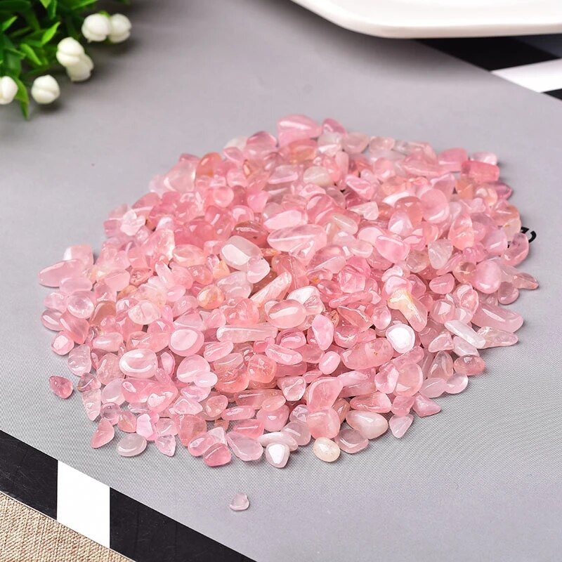 Natural Crystal Rose Quartz Ore Mineral Specimen Healing Stone Natural Colorful Quartz for Aquarium Stone Home Decoration DIY