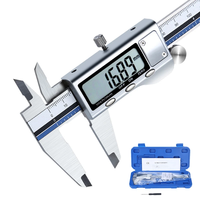 Stainless Steel Digital Caliper All Metal Vernier Caliper Electronic Pachometer High Precision Schuifmaat Measuring Caliber