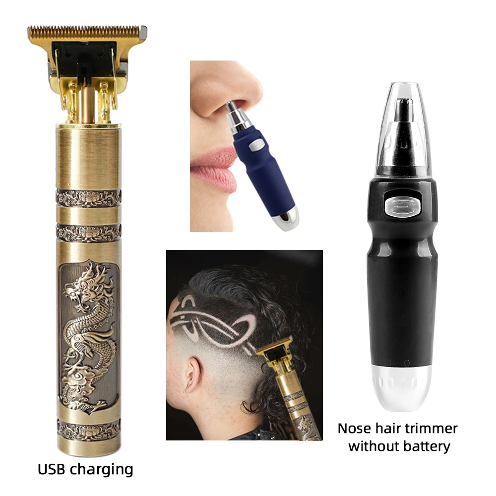 Hair Cutting Machine Or Nose and Ear Trimmer Tondeuse Professional Hair Clipper Electric Shaver Trimmer for Nose and Ears Barber