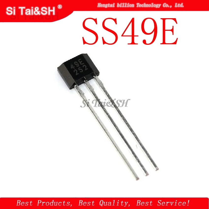 10pcs 49E Hall element SS49E OH49E Hall sensor Hall Effect Sensor new