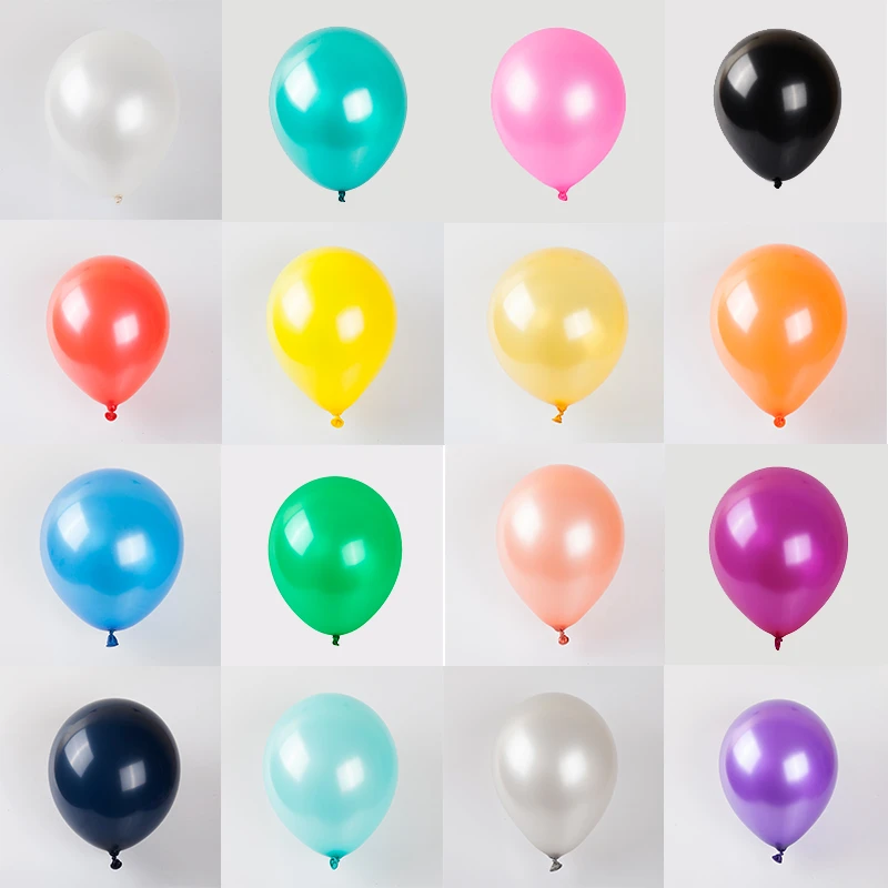 10/20pcs Pearl Latex Color Balloons Pink Gold Helium Birthday Party Wedding Decorations kid child Toy Air Balls baloon