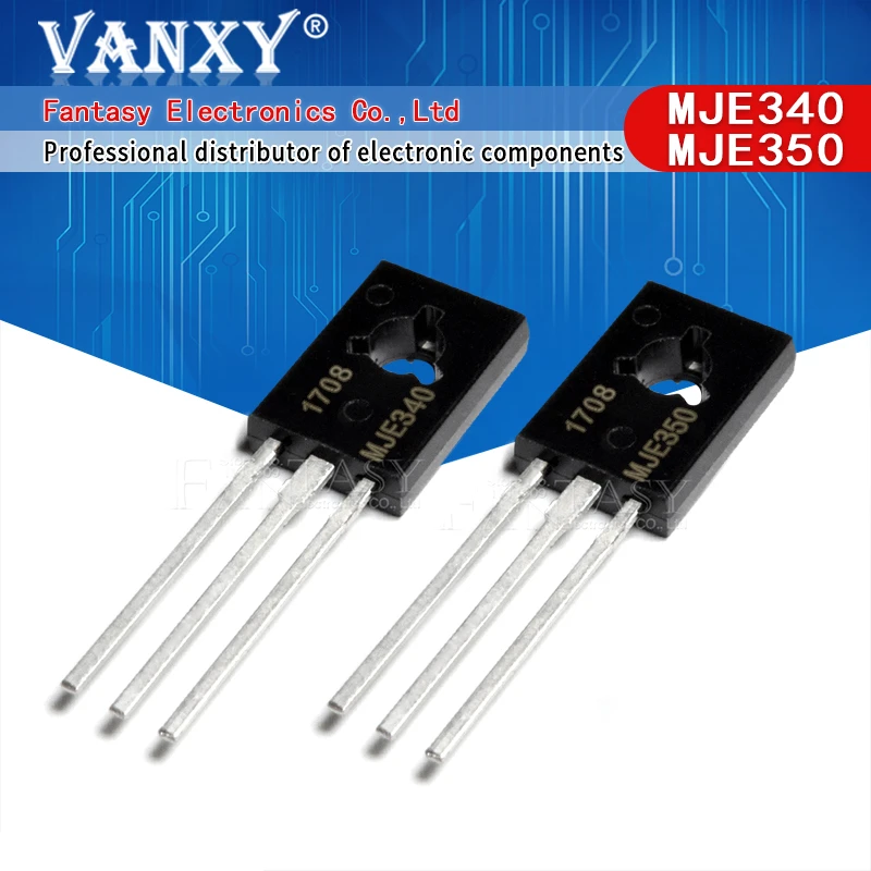 10pcs (5PCS MJE340 + 5PCS MJE350 ) TO-126 KSE340 KSE350 TO126 new original amplifier tube