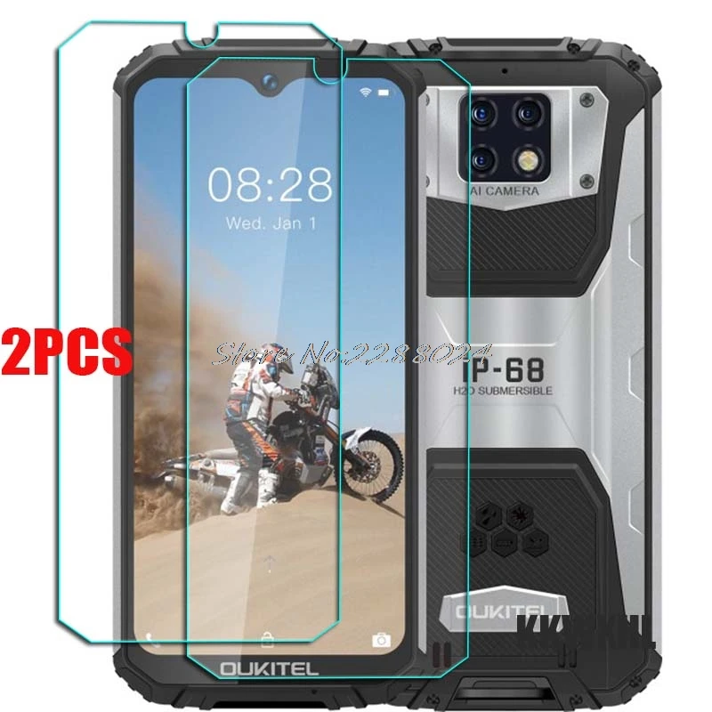 2PCS For Oukitel WP6 Tempered Glass Protective  9H High Quality FOR Oukitel WP6  Screen Protector Glass Film Cover