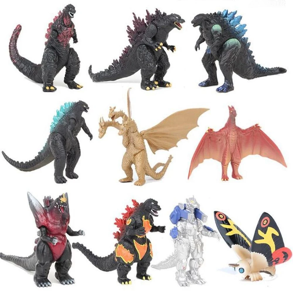 1 pcs Ancient Dinosaur Monsters PVC Model Ultraman Science Cosmic Megafauna Terrible Nature Land Reptiles Kid Gift Toy