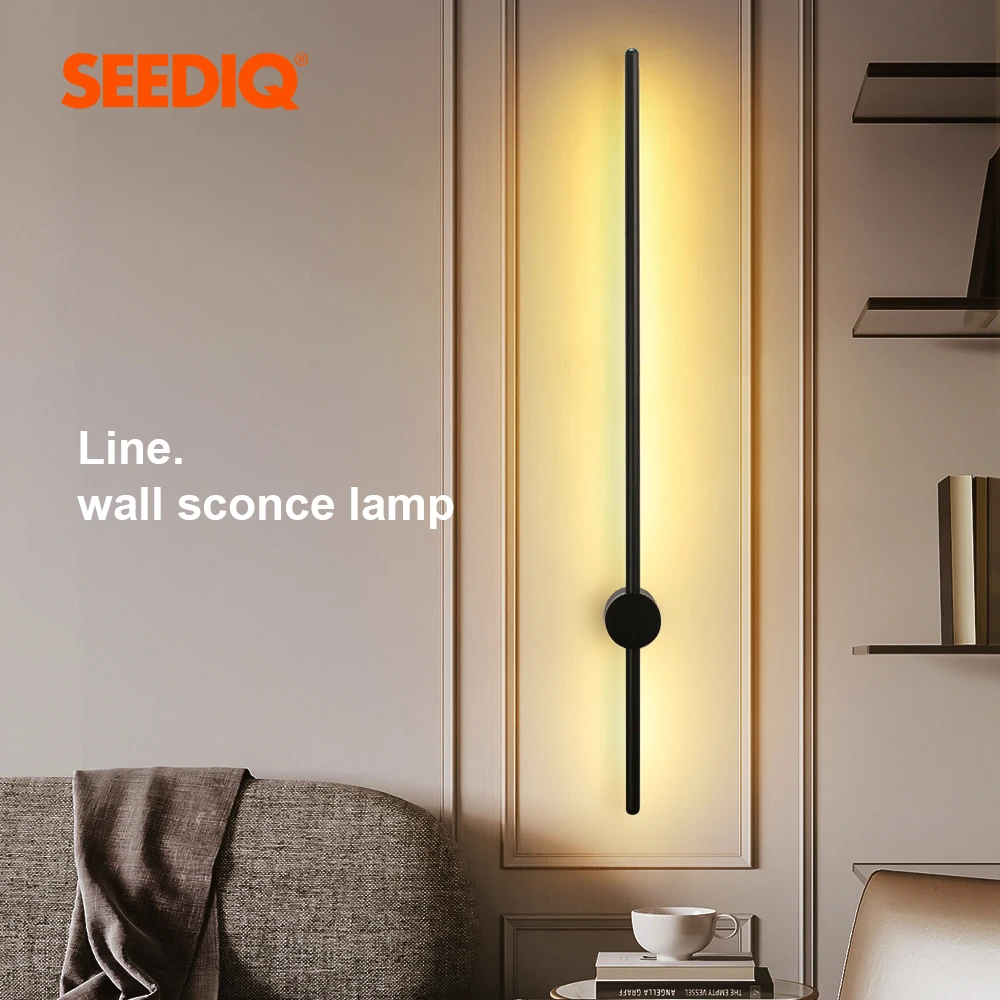 Decor Led Wall Light For Living Room Bedroom Wall Sconces Lighting Line Wall lamp Indoor Wall Light Fixture AC85-265V
