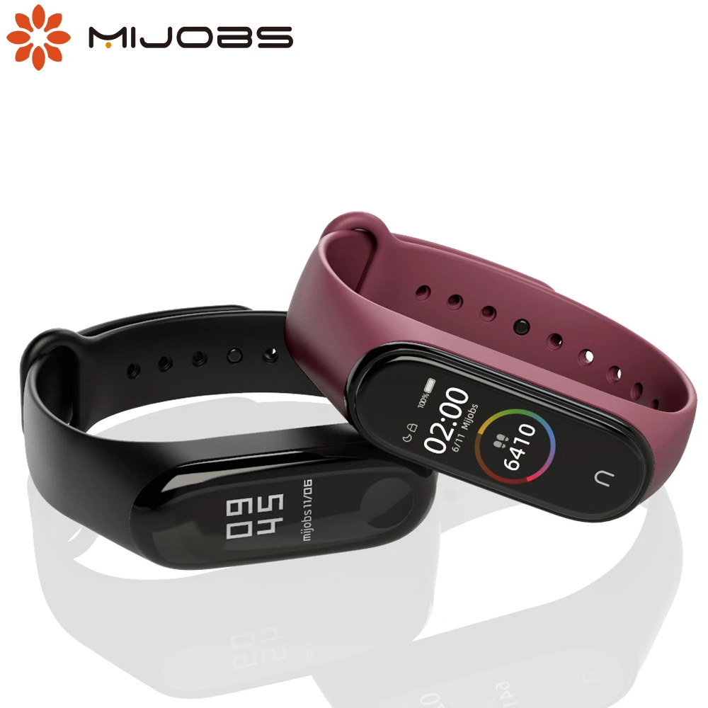 Strap for Mi Band 6 5 4 3 Silicone Bracelet for Xiaomi Correas My Bend Belt 4 Xiomi Miband 5 Pulseira NFC Silica Gel Wristbands