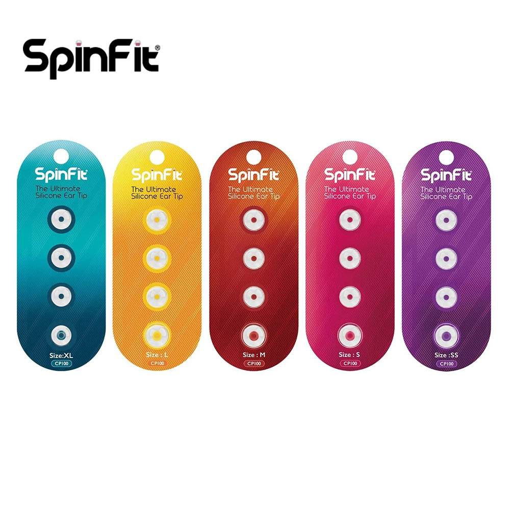 SpinFit CP100 CP800 CP240 In-ear Ear Tips Earphone Silicone Case for FiiO DUNU Shanling Hidizs Nf audio