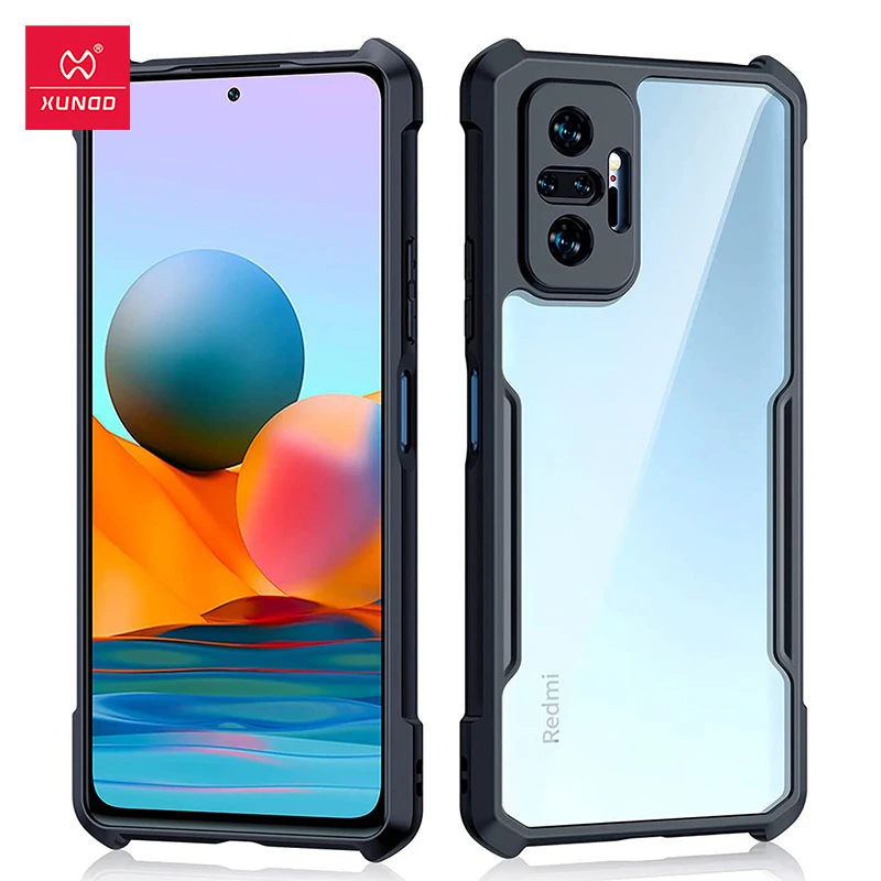For Xiaom Redmi Note 10 Note10 Pro Case,Xundd Bumper Shockproof Phone Shell,Back Transprent Cover For Redmi Note 10 Pro Case