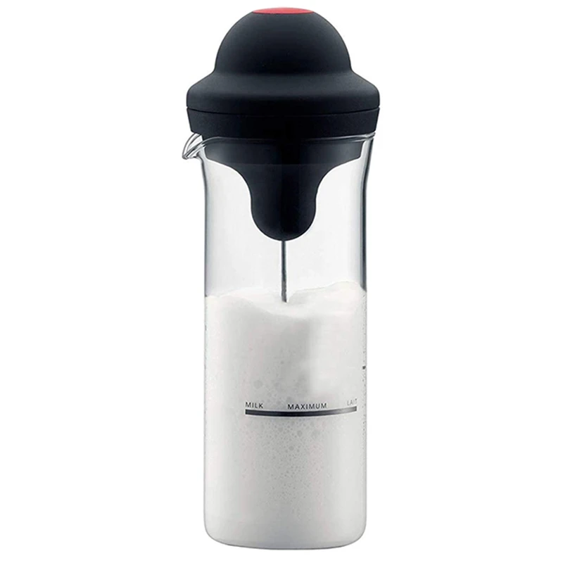 Milk Frother Electric Foamer Coffee Foam Maker Milk Shake Mixer Battery Milk Frother Jug Cup