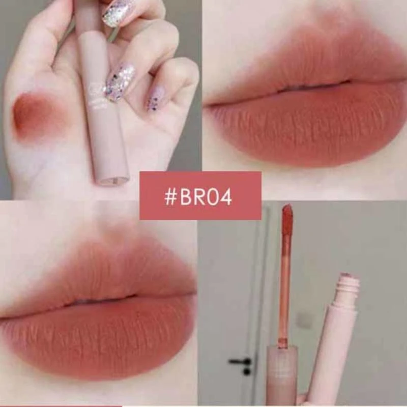 Liquid Lipstick Matte Lip Gloss Cosmetics Lightweight Lip Glaze Long Lasting Lip Tint Waterproof 12 Colors Lips Makeup TSLM2