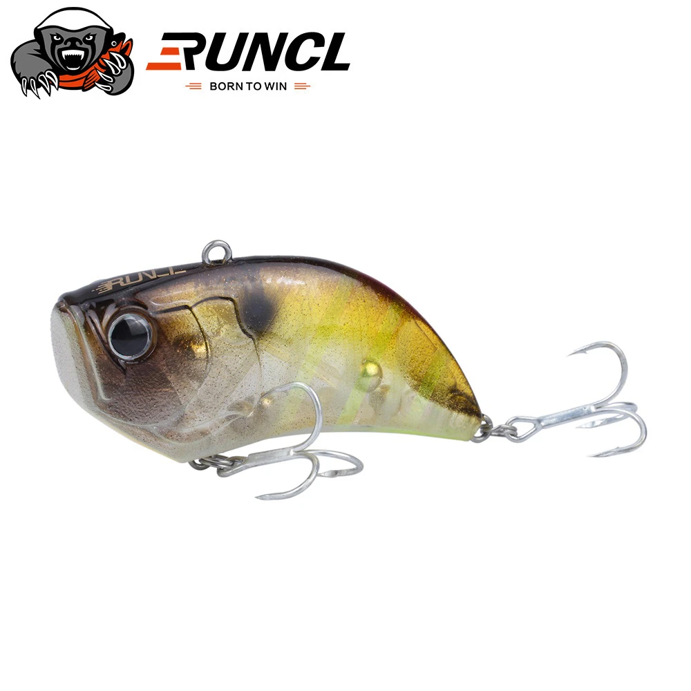 RUNCL Fishing Lure Hard Bait VIB 14g 21g Artificial Crankbait JerkBait Winter Fishing Tackle  Lure Lipless Fishing Wobbler Lure