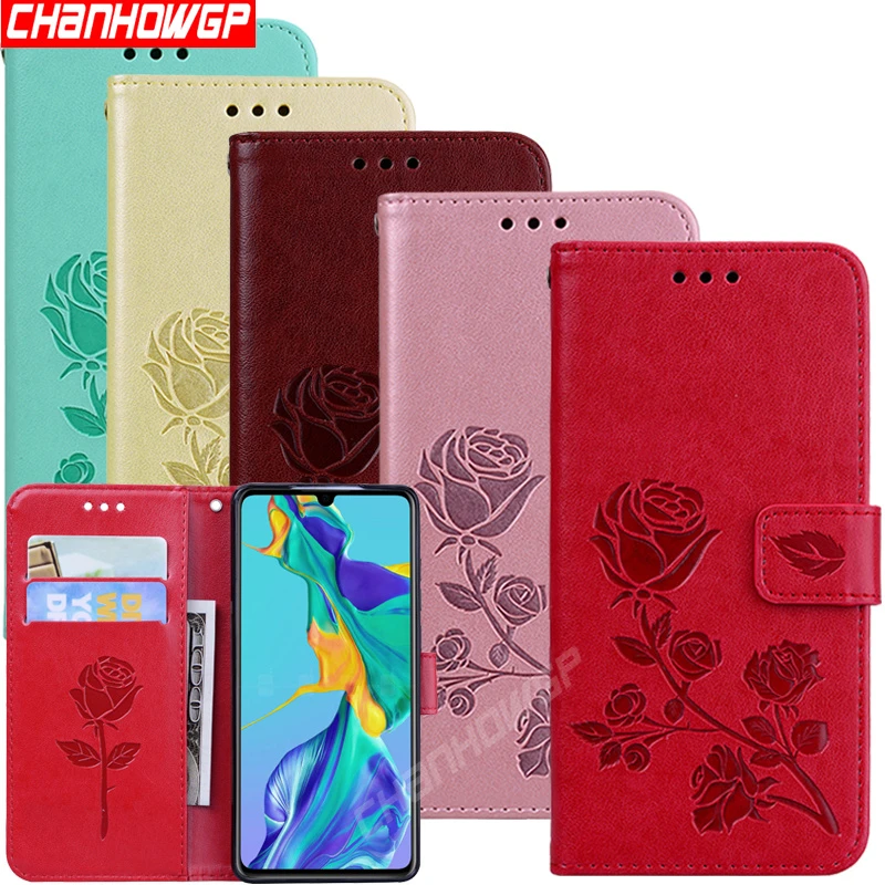 3D Flower Leather Case For Huawei P30 Pro P20 P10 Lite P Smart Z Y5 Y6 Y7 Y9 2019 Honor 9X 8X 8A 8C 10 Lite 10i 20 Wallet Case
