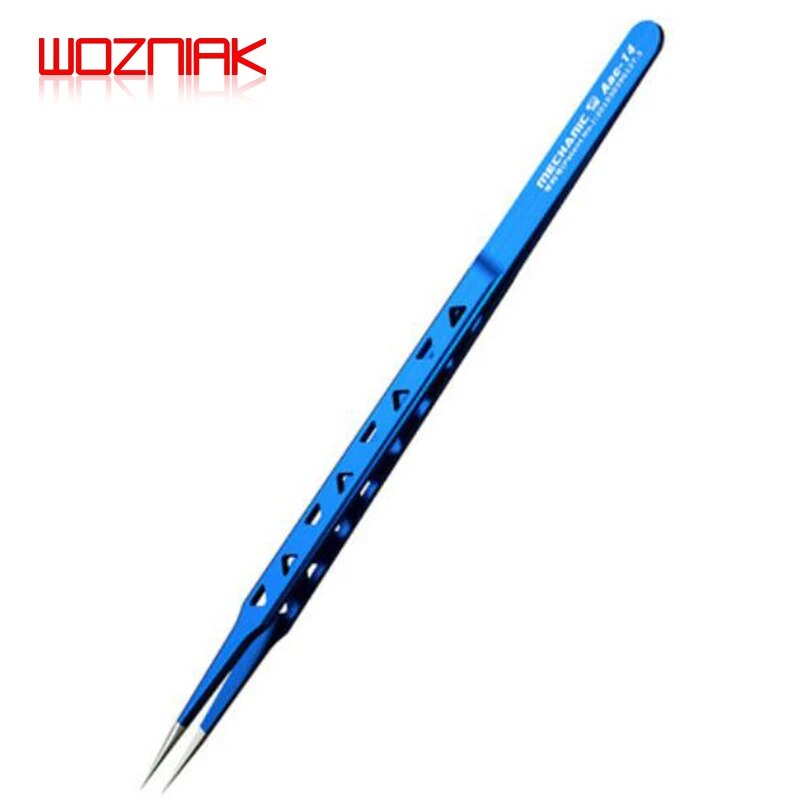 MECHANIC AAC-14 8 hole heat-dissipating tweezers, lengthened and thickened high-hardness tweezers used for IPHONE repair