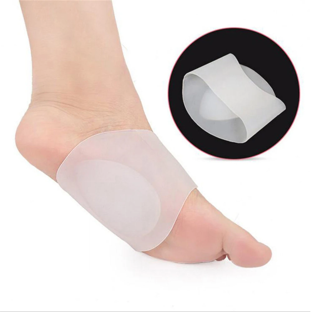 1Pair Professional Orthopedic Arch Support Foot Pad For Men Women Flat Feet Flat Feet Corrector Shoe Cushion Insole For Fasciiti