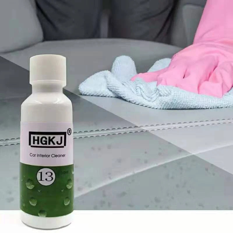 20 50 100ML HGKJ 13 Car Leather Seat Interiors CleanerPlastic Foam Cleaner High Concentration Dropshipping Pro