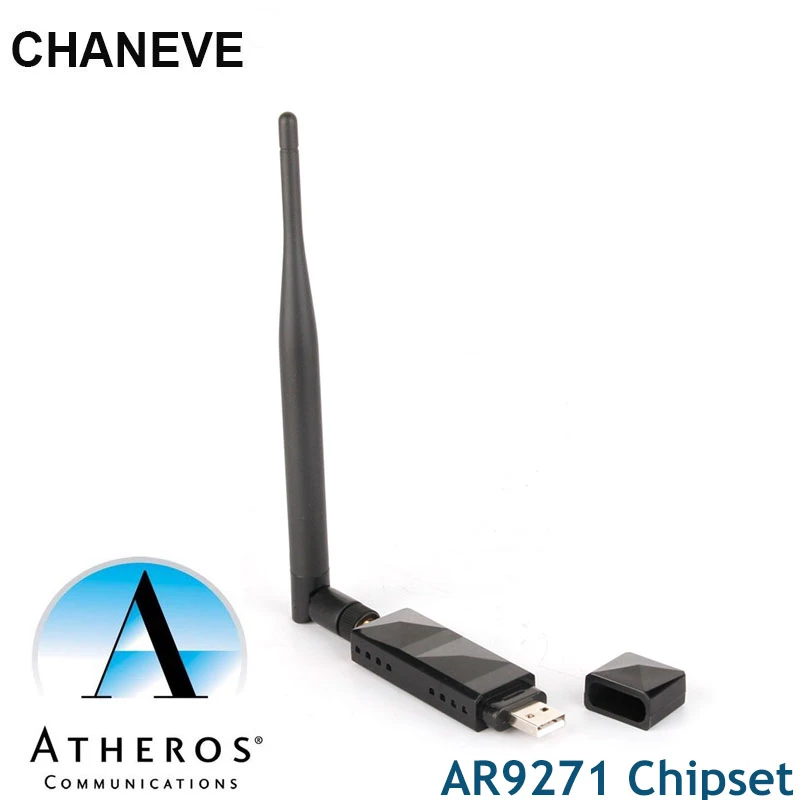 Atheros AR9271 Chipset 150Mbps Wireless USB WiFi Adapter 802.11n Network Card With 5DB Antenna For Windows/8/10/Kali Linux