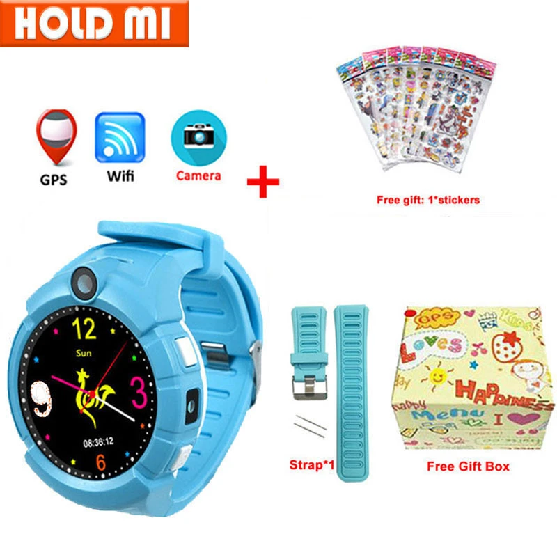 Q360 Kids Smart Watch with Camera GPS WIFI Location Child smartwatch SOS Anti-Lost Monitor Tracker baby WristWatch pk Q360