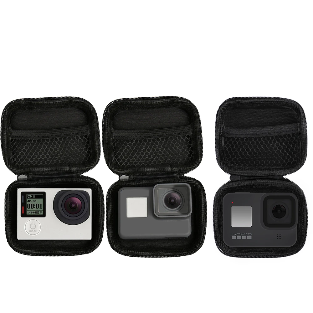 Portable Small Size Waterproof Camera Bag Case for Xiaomi Yi 4K Mini Box Collection for GoPro Hero 8 7 6 5 4 Sjcam Accessories