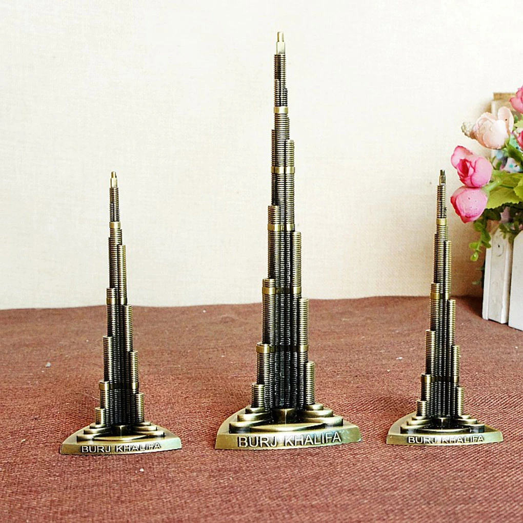 13/18cm Burj Khalifa Dubai Worlds Tallest Building Architecture Model Decoration