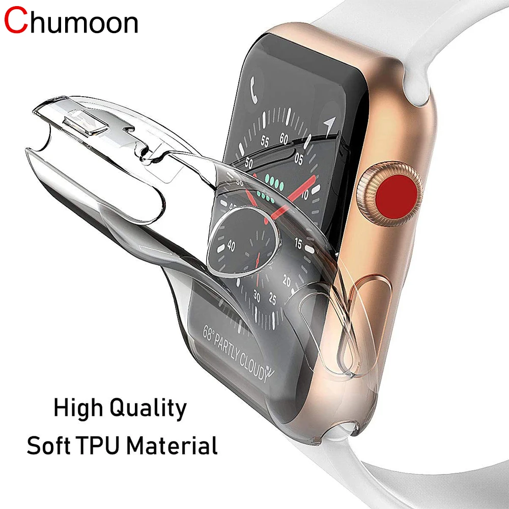 Strap for Apple watch band 44MM 40MM iwatch 38mm 42mm wrist bracelet Screen Protector Case Apple Watch Series 6 SE 5 4 3 band