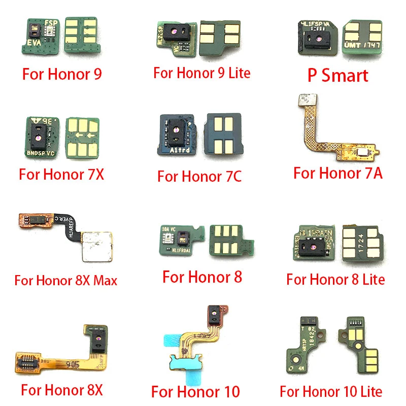 Proximity Light Sensor Flex Cable Distance Sensing Connector For Huawei Honor 7A 7X 7C 8X 20 10 8 9 lite 20 Pro