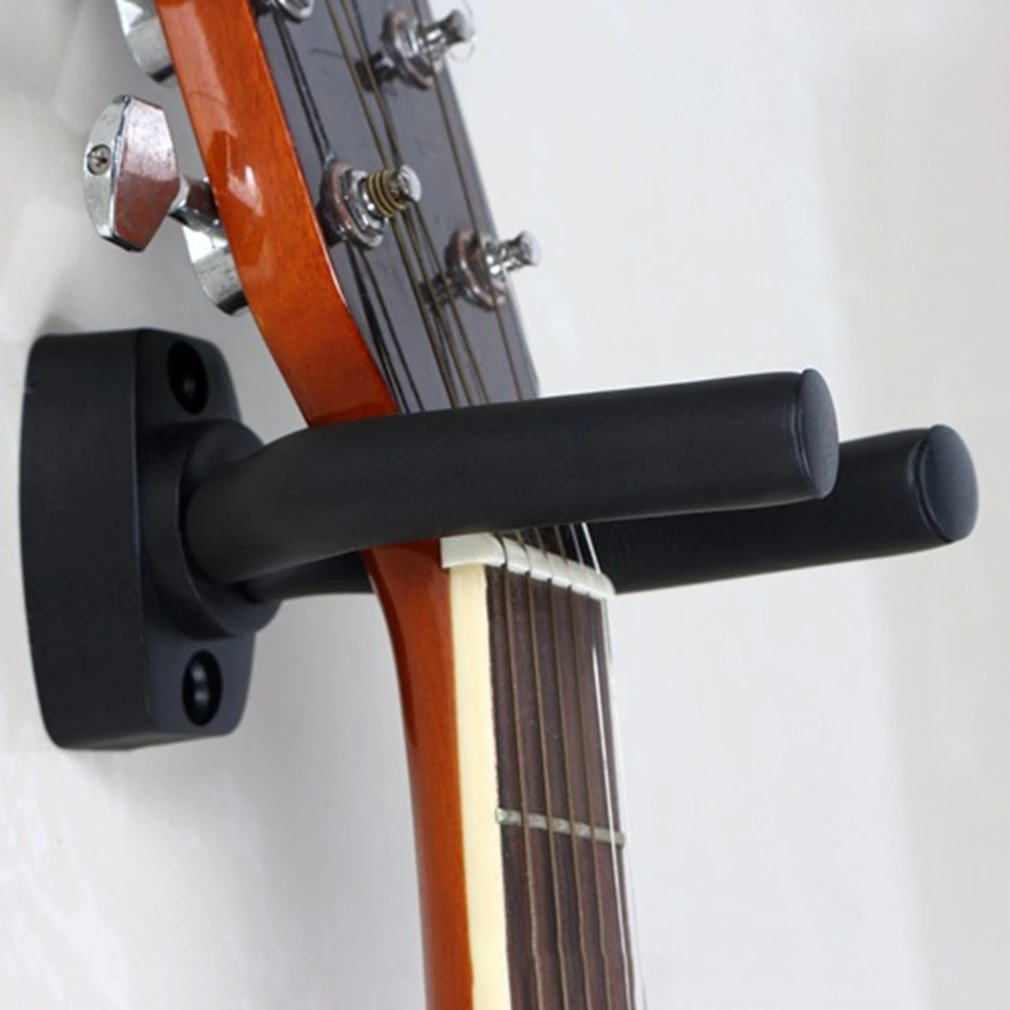 Non-slip Wall Mount Guitar Hanger Hook Holder For Electric Acoustic Guitars Bass Ukulele String Instrument