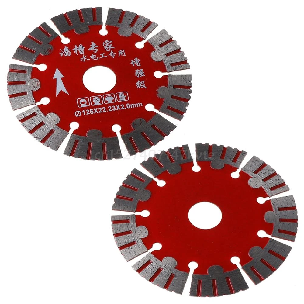 125mm Saw Blade Dry Cut Disc Super Thin for Marble Concrete Porcelain Tile Granite Quartz Stone fit for Cutters Cutting Machines