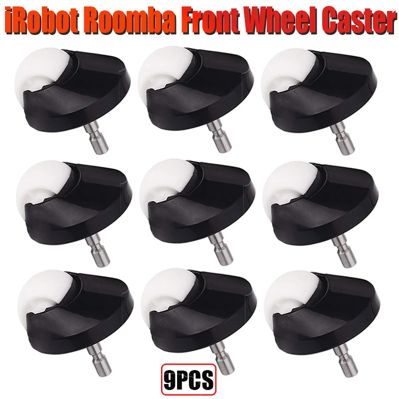 Replacement Roomba Front Wheel Caster Assembly for iRobot Roomba i7 i7+ Plus E5 E6 E7 500 600 700 800 900 Series Roomba Vacuum