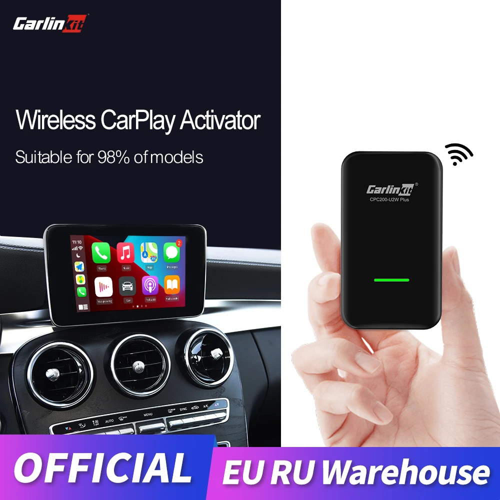 Carlinkit 3.0 Apple CarPlay Wireless Carplay Activator for Audi Porsche VW Volvo Auto Connect Adapte Carplay Wireless IOS 14 Map