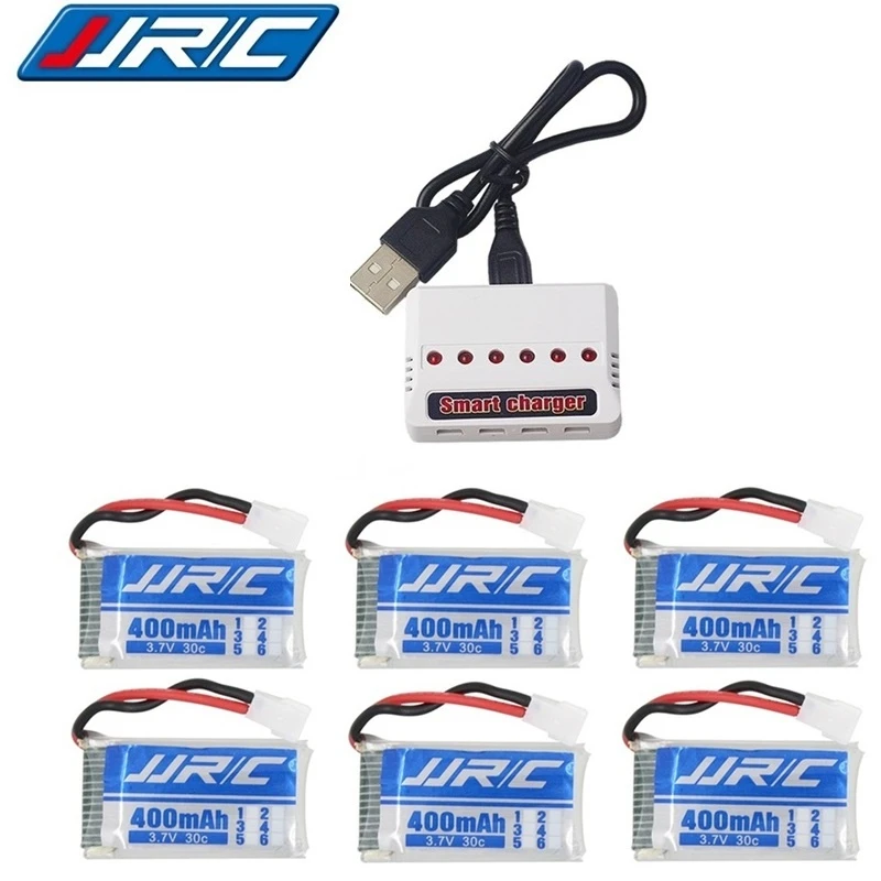 Original 3.7V 400mah 30C Rechargeable Battery for JJRC H31 RC Spare Parts 3.7V Lipo battery and charger For JJRC H31