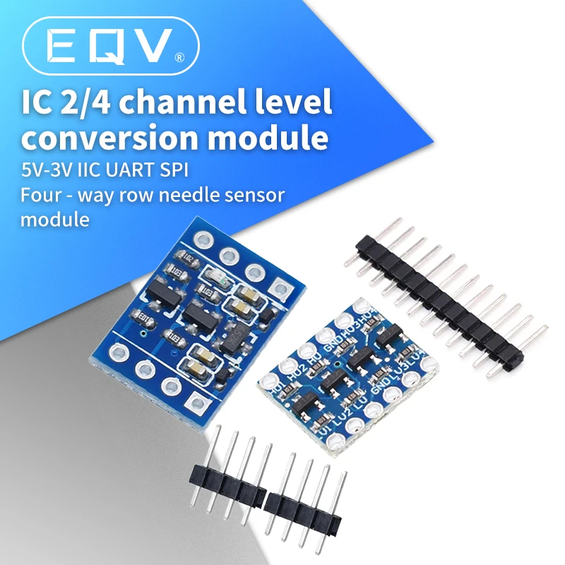 2 / 4 Channel IIC I2C Logic Level Converter Bi-Directional Module 5V to 3.3V For Arduino