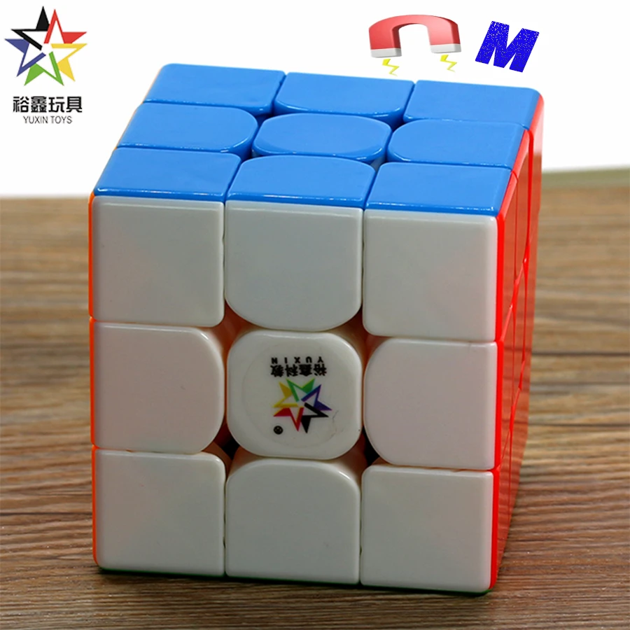 Little Magic Cube Magnetic 3X3X3 Magnet 3x3 Stickerless Speed Puzzle Educational  Briquedos Infantis Inteligente куб антистресс