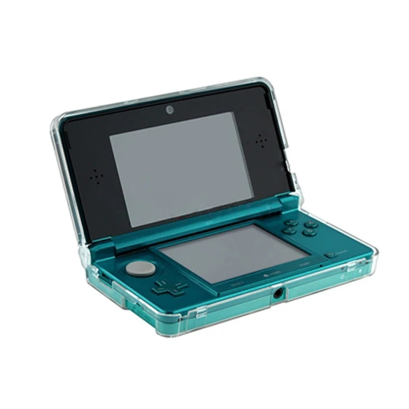 Crystal Clear Hard Skin Case Cover gaming Accessory Case Protection for Nintendo 3DS N3DS Console