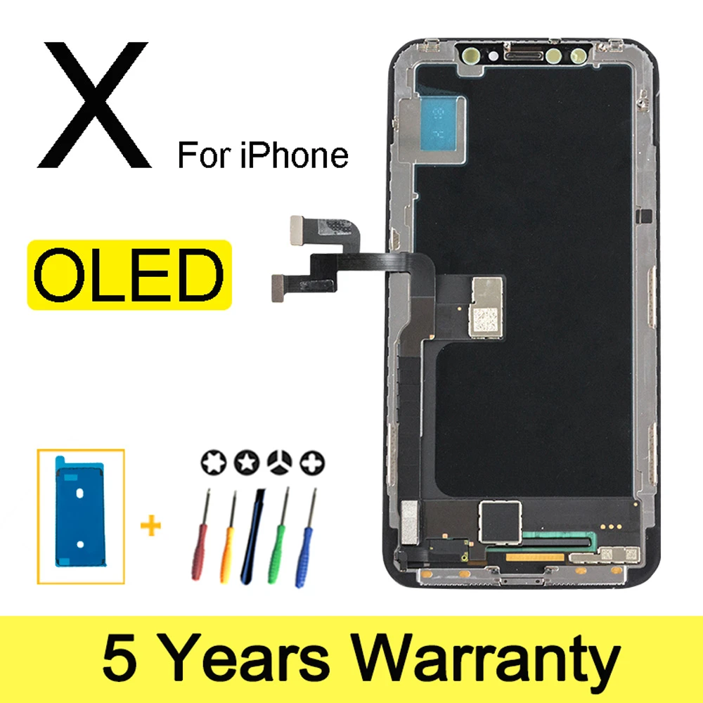 100% New OLED Lcd For iPhone X 11 Display Wholesale Price From Factory Display For iPhone X Xs Xr Screen 100% Test Good 3D Touch