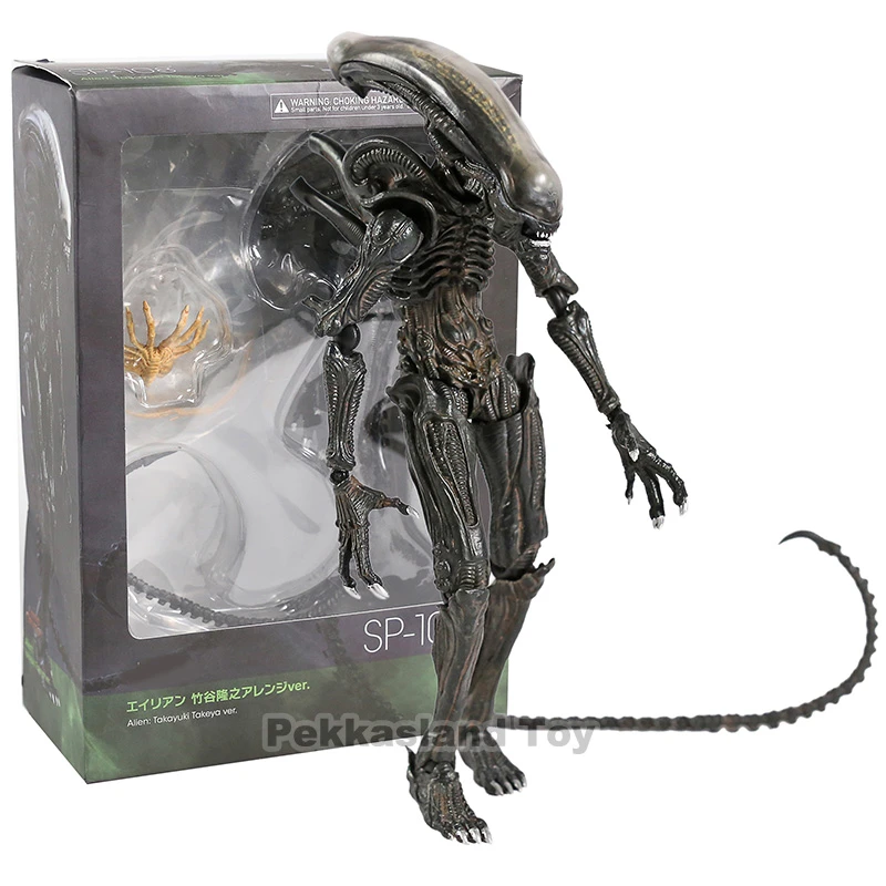 Figma SP-108 Alien / SP-109 Predator 2 Takayuki Takeya Ver. PVC Action Figure Collectible Model Toy