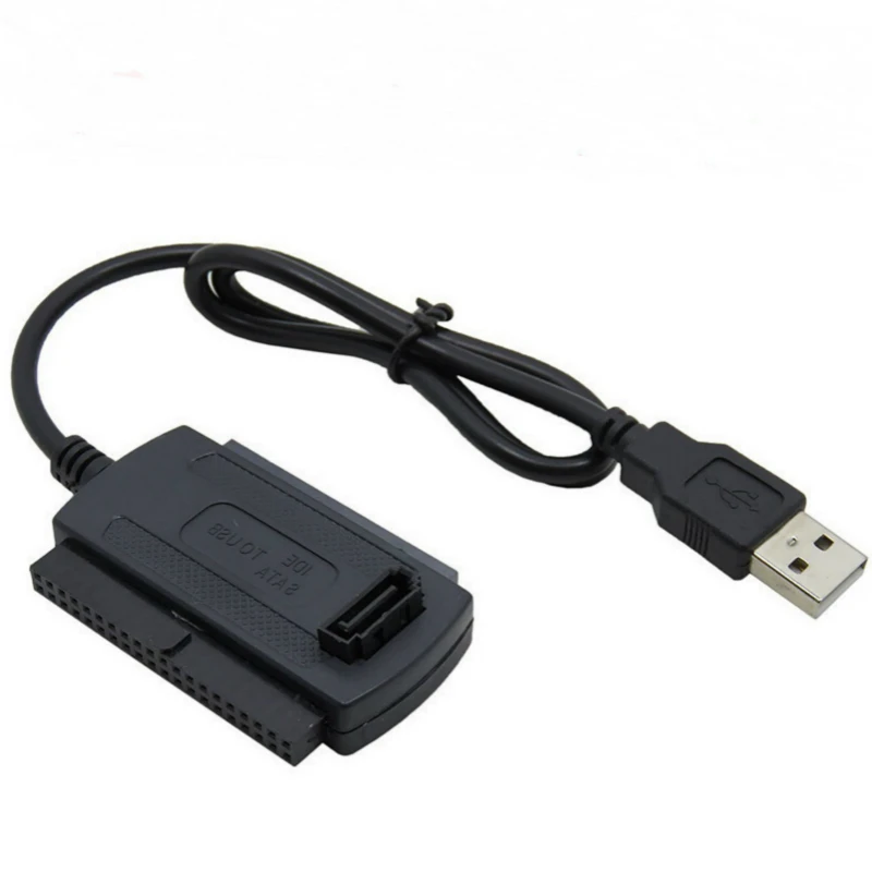 USB 2.0 to IDE SATA Converter Adapter Cable for 2.5 3.5 Hard Drive Disk HDD