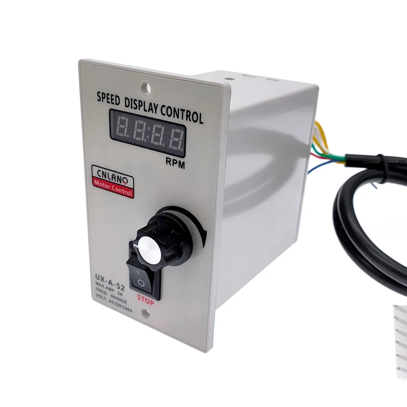 Digital display speed controller  UX-A-52 400W AC 220V Motor Speed Pinpoint Regulator Controller Forward & Backward 50/60hz