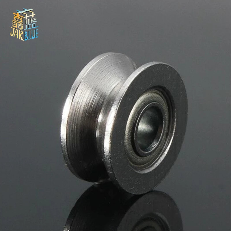 10 Pcs 20 Pcs 50 Pcs V Groove Sealed Ball Bearing Carbon Steel 624VV Guide Track Roller Bearing V624 Embroidery Machine Bearing