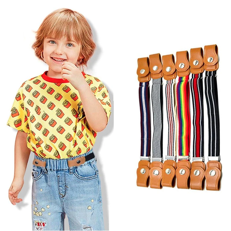 Kids Belts Girls And Boys Easybelt Elastic Belt Without Buckle Stretch Jeans riem zonder gesp vrije fashion ceinture enfant easy