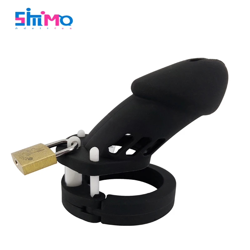 SMMQ Silicone Cock Ring CB6000 Male Chastity Cage Five Sizes Ring For Testic Sex Toys For Men Ball Stretcher Gay Sex Shop