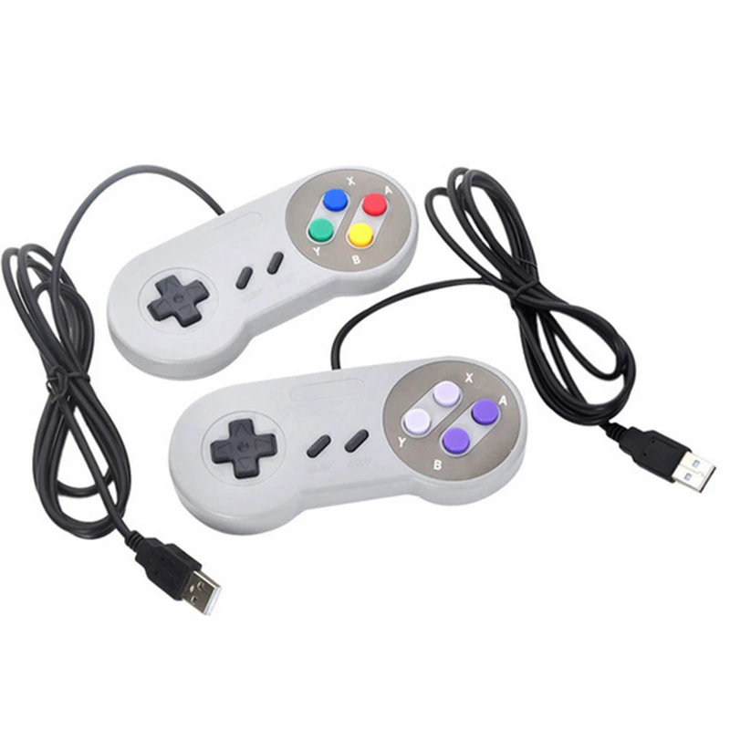 USB Controller Gaming Joystick Gamepad Controller for Nintendo SNES Game pad for Windows PC For MAC Computer Control Joystick