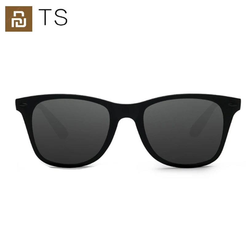 2021 Youpin TS Fashion Human Traveler Sunglasses STR004-0120 TAC Polarized Lens UV Protection for Driving/Travel Men Women
