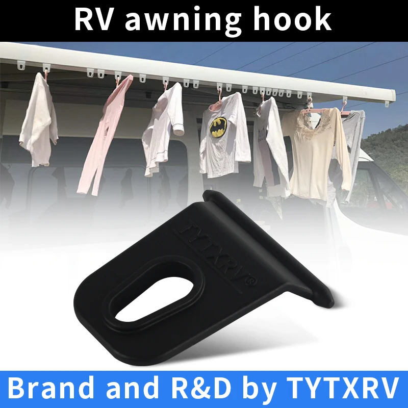 5pcs/1box Clothes Hook for Caravan Awning Hanger hook For RV Awings Camper Awing