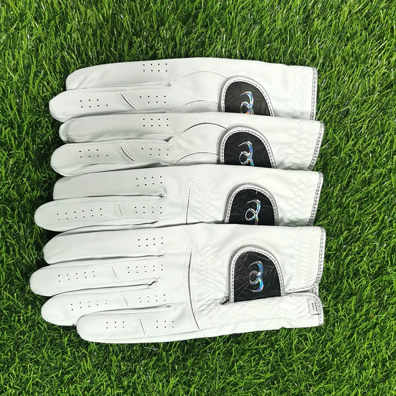 Men's Comfortable Wear-resistant Leather Golf Gloves 1 PCS