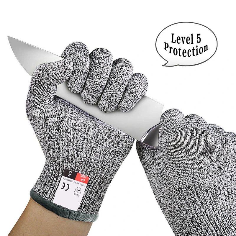 Outdoor Fishing Hunting Gloves Anti-cut Gloves Cut Proof Stab Resistant Kitchen Butcher Gloves Safety Working Gloves