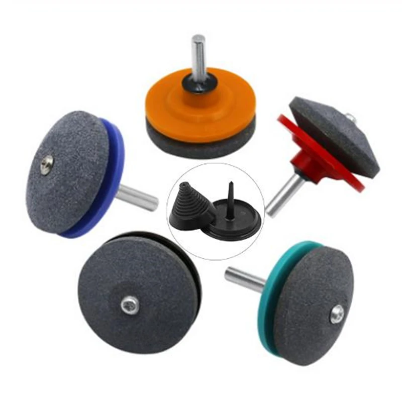 Wear-Resistant Grinding Drill Sharpener Lawnmower Faster Rotary Drill Blade Sharpener Grinding Tool Garden Lawn Mower Parts
