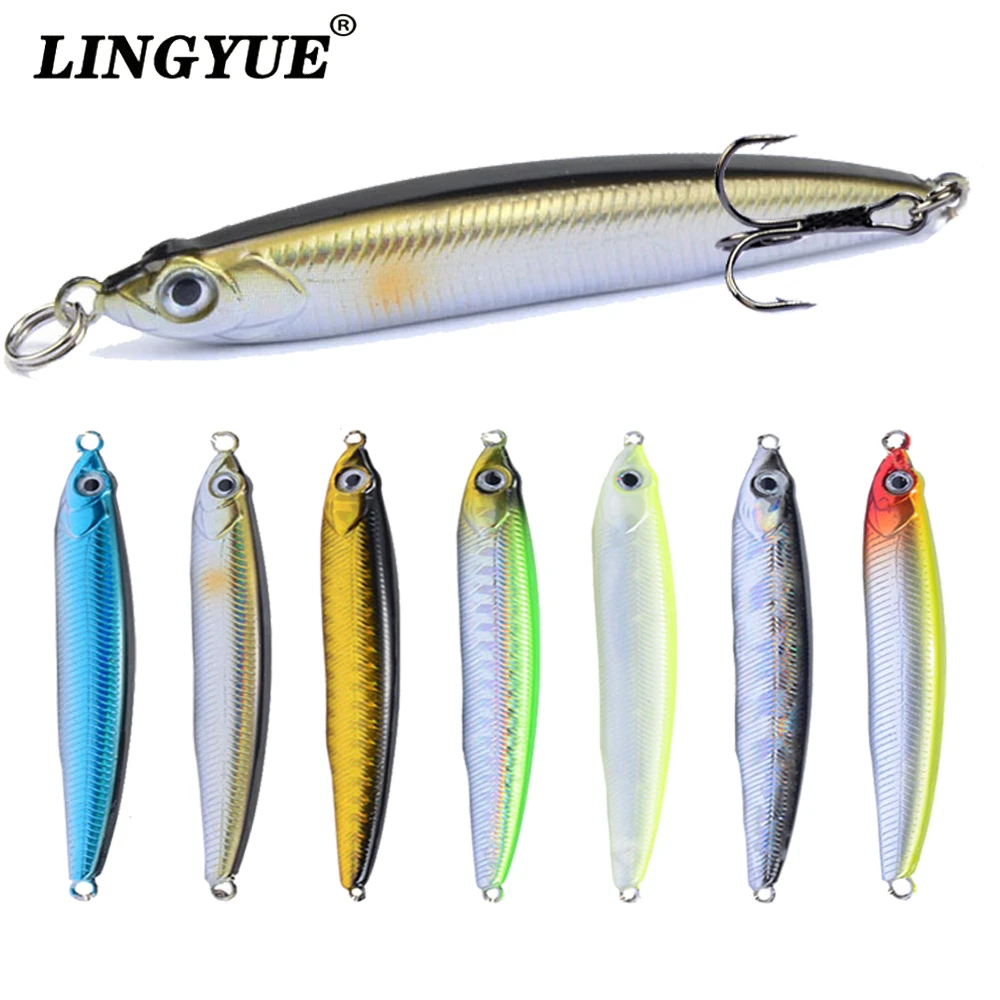 High Quality 1pcs Thrill Stick Fishing Lure 10/15g Sinking Pencil Long casting Shad Minnow Artificial Bait Pike Lures