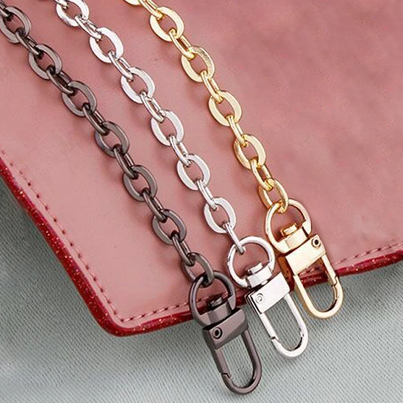 O Shape Bag Chain - 7mm Metal Replacement Purse Chain Shoulder Crossbody Bag Strap for Cluth ,Small Handbag Handle DIY Fashion